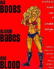 BIG BOOBS,  BLONDE BABES,  BAD BLOOD (VHS)